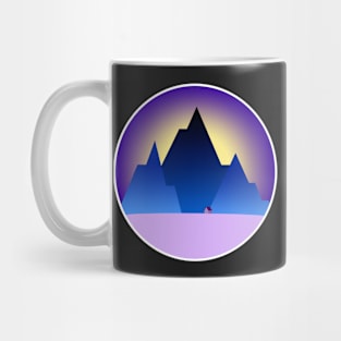 Simplistic Mountains Mug